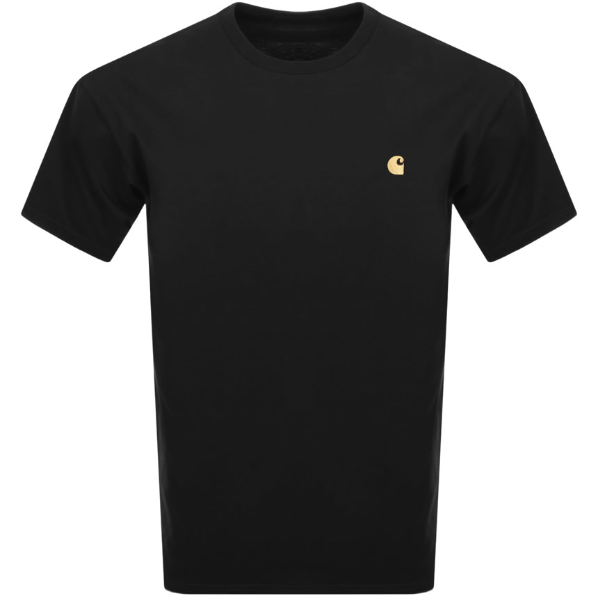 Alternative Image for ProductCarhartt Chase Short Sleeved T Shirt Black1
